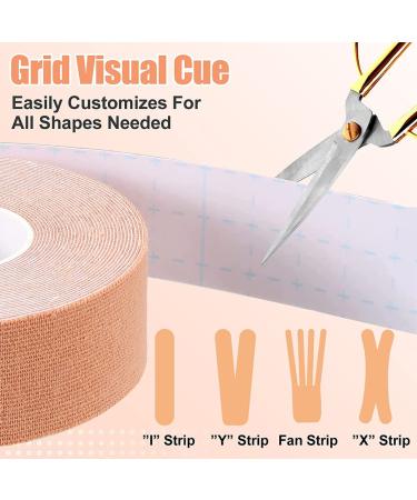 V-Shaped Lifting Mask & Instant Face Lifting Tape | Anti-Wrinkle Plasters for Sagging Skin | 2.5cm x 500cm - Buy Online on GoSupps.com