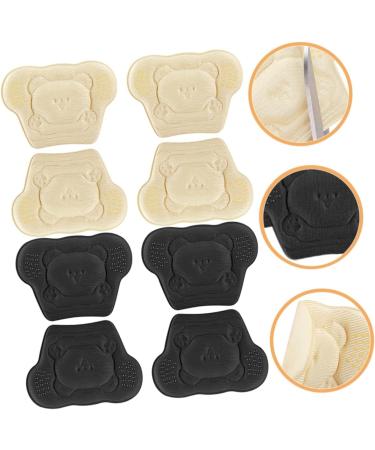 FRCOLOR 4 Pairs High Heel Cushions & Heel Liners - Comfortable Wear-Resistant Self-Adhesive Inserts for Women - Perfect for Sports Shoes - Assorted Colors - Buy Online on GoSupps.com