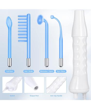 mcwdoit High Frequency Facial Wand - Portable Beauty Machine for Face, Eyes, Hair & Body Care - Buy Online on GoSupps.com