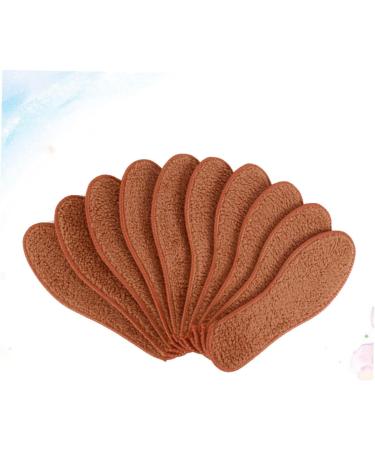 FRCOLOR 10 Pairs Winter Insoles | Thickened Absorbent Cotton & Alpaca Wool Shoe Inserts | Deodorizing Comfort for All Shoes - Buy Online on GoSupps.com