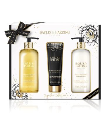 Baylis & Harding Sweet Mandarin & Grapefruit Luxury Hand Care Trio Gift Set