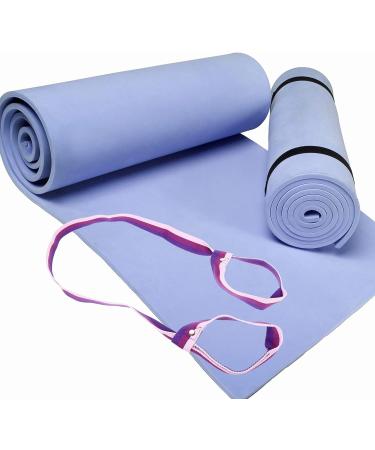 Yoga Mat Carry Strap Sling - Adjustable Band for Home & Travel - Assorted Colors - 134x4cm - Buy Online on GoSupps.com