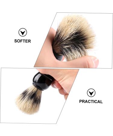 Beaupretty 4pcs Foam Shaving Brush Set for Men | Mustache Styling & Grooming Tools | Beard Brush & Comb Essentials - Buy Online on GoSupps.com