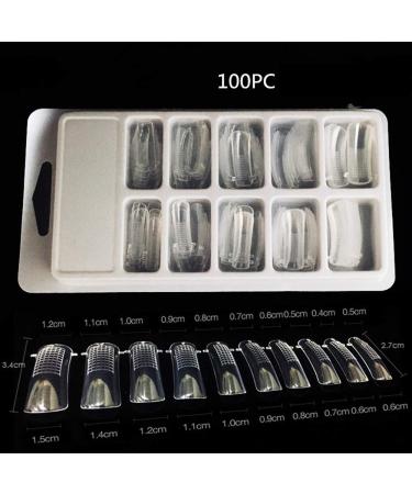 Anself Poly Gel Builder Set - Complete Nail Extension Kit with 48 Quick Building Form Tips & LED UV Lamp - Perfect for Home Use & Professional Nail Art - Buy Online on GoSupps.com