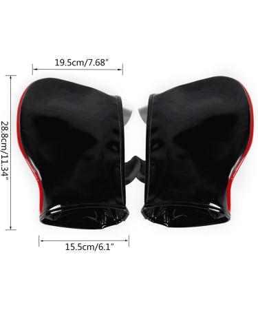 Motorbike Handlebar Mitts Winter Thermal Cover Cycling Hand Warm Windproof Cold Weather Mittens PU Hand Cover Handlebar Mittens Motorcycles Handlebar Mitts Cold Weather Road Bicycles Handlebar Mittens - Buy Online on GoSupps.com
