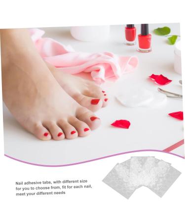  FOMIYES FOMIYES 40 Sheets of Glue Stickers for False Nails Waterproof Labels Press On Nails Short Sticky Tabs Press On Sticky Tabs Short Nails - Buy Online on GoSupps.com