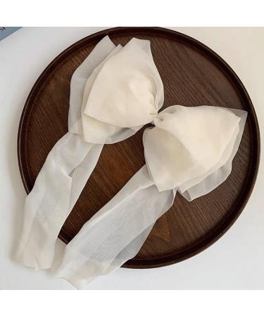 Hair Bows for Women Chiffon Bow Hair Clips Hair Barrettes for Women Hair Accessories for Women Girl - Buy Online on GoSupps.com
