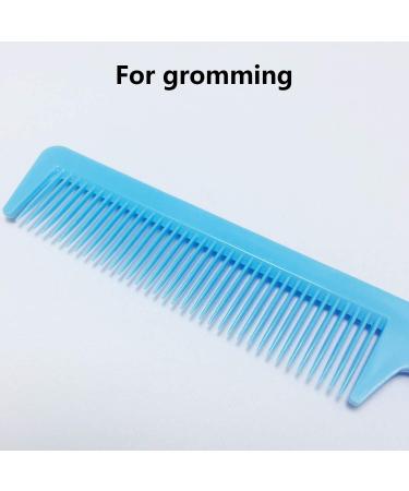 6 Pieces Hair Cutter Comb with Blades Pet Razor Comb Double Sides Removal Comb Dual Side Cutting Scissors for DIY Shorten Shape Thin Hair Gently Grooming Cutting Dogs Hair (Pink White Blue) - Buy Online on GoSupps.com