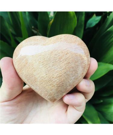 Natural Orange Moonstone Sunstone Love Play with ore Can be Used for (Size : 130-160g) HOMEZHOU (Size : 90-120g)