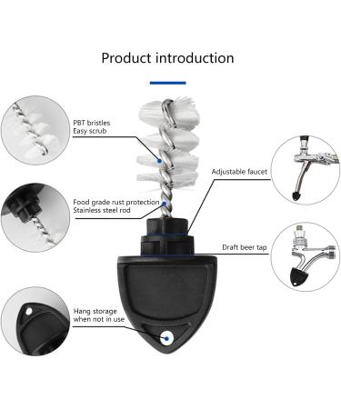 10 Pcs Beer Plug Tap Brush Home Beer Faucet cleans essential soft brush plugs to keep taps clean & hygienic  - Buy Online on GoSupps.com