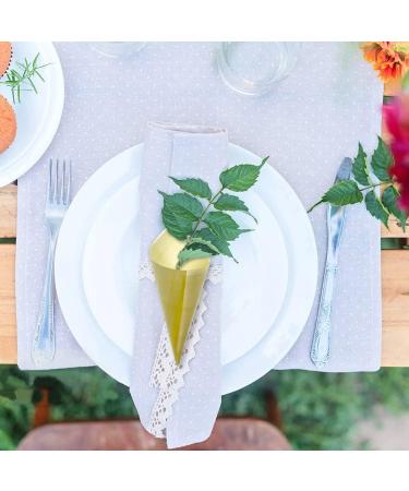 Betinyar Pack of 150 Disposable Wood Food Cone Finger Foods Cones for Appetizers Ice Cream Food Tasting Cones for Buffets Parties (150pcs 5") 150 Count (Pack of 1) - Buy Online on GoSupps.com