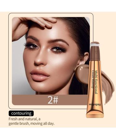 ZARICS Liquid Contour Beauty Wand - Smooth Matte Finish Concealer Pen - Waterproof Face & Body Makeup - Buy Online on GoSupps.com