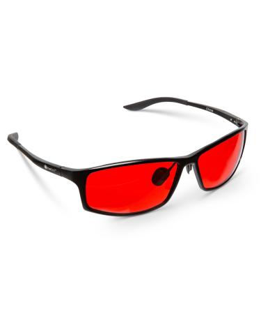 TrueDark Twilights Elite Blue Light Blocking Glasses to Reduce Eye Strain and UV Glare for Better Sleep - Men & Women Computer Screen Gaming TV Phone - by Dave Asprey