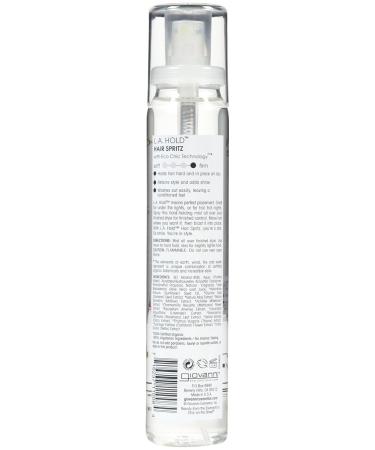 Giovanni LA Hold Hair Spritz - Strong Hold Hair Spray for Women & Men Hairspray Extra Hold Hair Setting Spray for Shine Volume & Control Volumizing Firm Hold - 5 Fl Oz (Pack of 1) - Buy Online on GoSupps.com