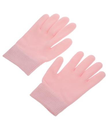 minkissy 1paire Hydratants Gel Pour Soins Des Mains Soins Sans Rin age Confortables Et lastiques Id aux Pour Peau Douce Rose 21.5*11cm