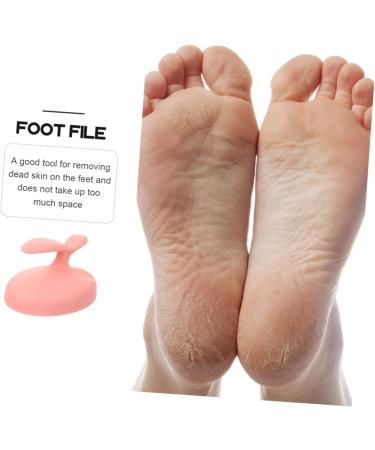 WOFASHPURET Foot Foot Rub Foot Scrubber File Feet File Foot File with Handle Foot File for Dead Skin Foot File Calluses Remover for Feet Rose Quartz Glass Pedicure Exfoliating - Buy Online on GoSupps.com