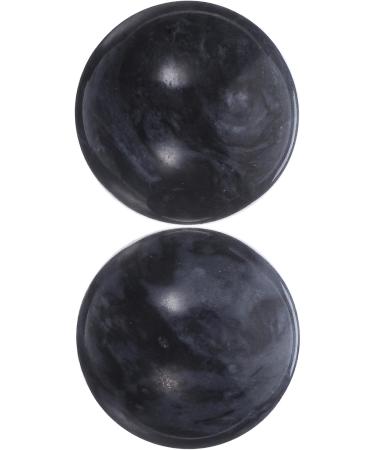 Supvox 2pcs Black Jade Baoding Balls - Chinese Health Massage & Stress Relief Exercise for Hands & Wrists - Buy Online on GoSupps.com