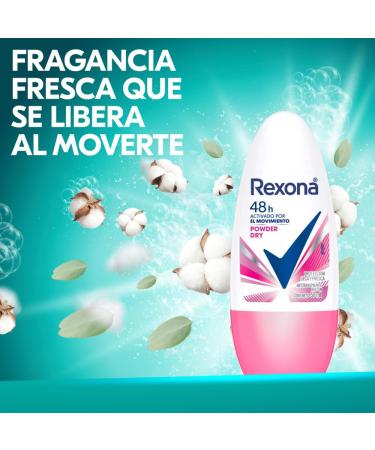 REXONA Dama Antitranspirante en Roll-On 50 ml - Desodorante en Polvo para Protecci n de Larga Duraci n | Env o Internacional - Buy Online on GoSupps.com