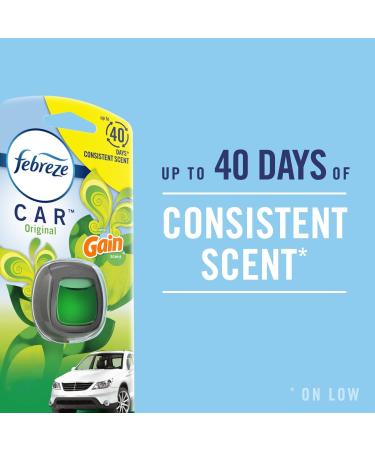 Febreze Car Air Freshener Vent Clip Gain Island Fresh Scent 2 mL Car Vent Clip 2 Count - Buy Online on GoSupps.com