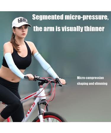 10 Pairs UV Sun Protection Arm Sleeves for Men & Women - Cooling Compression for Outdoor Activities - 5 Colors Available - Buy Online on GoSupps.com