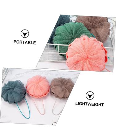 2pcs Pumpkin Bath Balls - Super Soft Loofah & Back Scrubber Cleaning Tools for Body & Toilet | Men's Toiletries - Buy Online on GoSupps.com