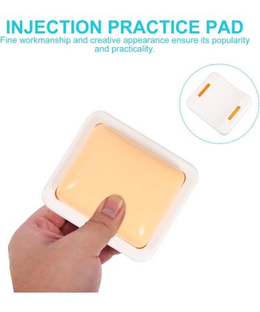 Baluue Silicone Intramuscular Injection Training Pad - Human Skin Trainer - Buy Online on GoSupps.com