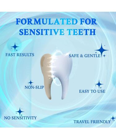 Non-Sensitive Teeth Whitening Strips Kit | Fast-Result Whitener - 28 Strips (14 Sets) - Peroxide Free - Buy Online on GoSupps.com