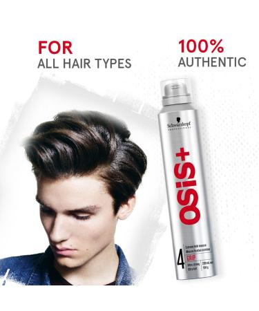 Schwarzkopf OSIS+ Grip Volume Extreme Hold Mousse 6.8 oz - Strong Hold Styling Mousse - Buy Online on GoSupps.com