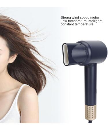 High Speed Blow Dryer with Brushless Motor Ionic Hair Dryer Salon Negative Ions Blow Dryer Low Noise Fast Drying Thermo Control Hair Care Dryer with Nozzle (US Plug 110V) - Buy Online on GoSupps.com