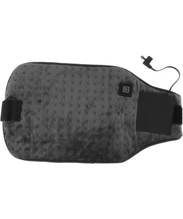 USB Heated Waist Wrap - Adjustable Temperature Heating Pad for Fast Relief | Foldable & Portable | Ideal for Office Use (Dark Gray) - Buy Online on GoSupps.com