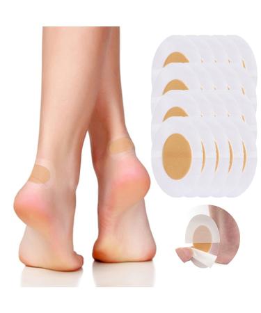 Blister Prevention Blister Pads for Feet 20 Pieces of Moleskin for Feet Made of Soft Sponge - for Prevent Friction and Blisters