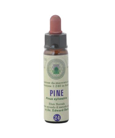 Pine n 24 Fleur de Bach farmaflor 1 Flacon Comtpe Gouttes 10ml - Made in Italy