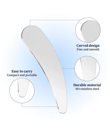 Molain 4pcs Mini Cosmetic Spatula Set - Metal Makeup Applicator & Beauty Scoop for Creams Masks & Moisturizers | International Shipping Available - Buy Online on GoSupps.com