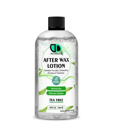 DD teck Tea Tree Oil After Wax Lotion - Soothing and moisturizing after-wax care for smooth bump-free skin calms and soothes moisturizes and softens prevents ingrown hairs for all