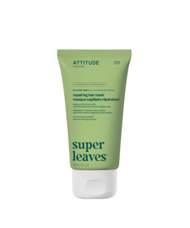 ATTITUDE Masque Cheveux R parateur Nourrit & Am liore l'Apparence des Cheveux M lange d'Huiles Fabuleuses Soin Capillaire V gane Parfum Rose & Fleurs Blanches 150 mL