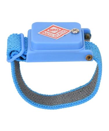 Sonew Anti Static Wrist Straps Cordless Anti-Static Wrist Strap Discharge Band ESD Discharge Cable Band Wrist Strap-Blue