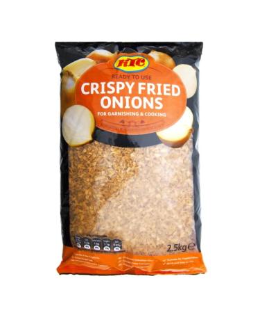 KTC Gourmet Crispy Fried Onions 1 x 2.55kg 1 x 2.55kg