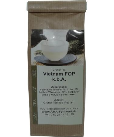  AMA-Feinkost Vietnam FOP k.b.A. Green tea from Vietnam a rarity (50 g) - Buy Online on GoSupps.com