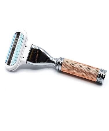 Parker Safety Razor & Gillette Venus Compatible Women's Trainer Razor with Leather Travel Bag - Shop Internationally - Buy Online on GoSupps.com
