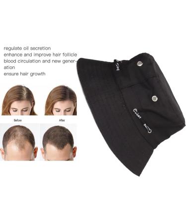 Red Light Therapy Hair Growth Cap for Men and Women - Hair Loss Treatment Device for Thinning Hair (Black) - Buy Online on GoSupps.com