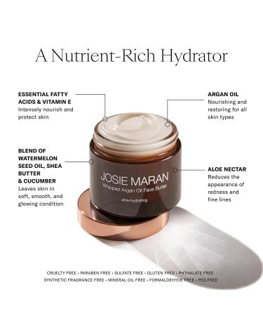 Josie Maran Head-to-Toe Hydration Kit - Whipped Argan Oil Body & Face Butters Pure Argan Oil - Ultimate Hydrating Skincare Set for Soft Smooth Skin (11.4 Ounces) - Shop Internationally - Buy Online on GoSupps.com