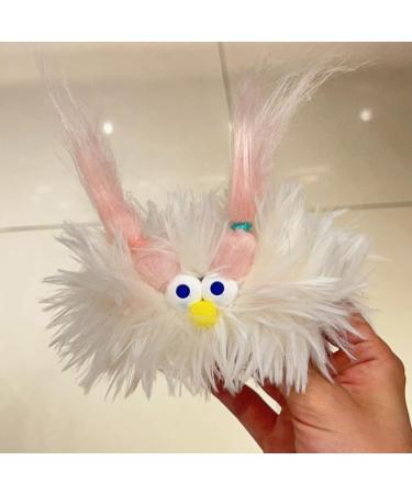 xbiez Devil Hair Clip Adorkable Y2K Gorgeous Adorkable Hairpin 2000s Girls Hairpin Photo Props Accessories White - Buy Online on GoSupps.com