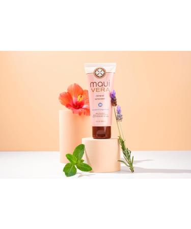 Reef Friendly Mineral Sunscreen SPF 30 with Lavender & Peppermint - 80 Min Water Resistant | Shop Now - Buy Online on GoSupps.com