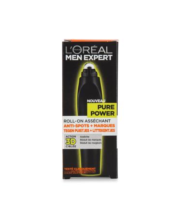 Men Expert by L'Oreal Paris Pure Power Anti-Spot Roll On 10ml | Fast International Shipping - Buy Online on GoSupps.com