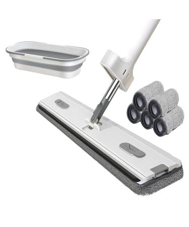 Mop Hand Washable Absorbent Household Floor Cleaning Wet and Dry Use Commercial Dust Removal Office Hotel Reusable to pursue happiness