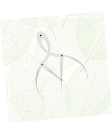 Hemoton Eyebrow Drawing Tool Eyebrow Stencil Ruler Microblading Ruler Brow Stencils Sticker Stainless Steel - Buy Online on GoSupps.com