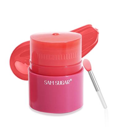 Tinted Lip Gloss Plumping Lip Gloss Lip Gloss Balm for Dry Cracked and Chapped Lips Glossy Finish Moisturize Lasting Lip Gloss Korean Makeup - 02