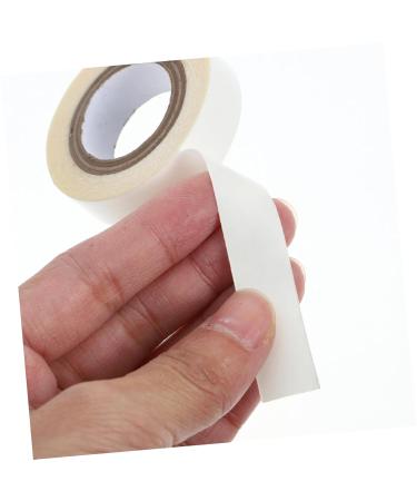 FRCOLOR 1 Roll Wig Film Wig Adhesive Hair Tape for Wigs Lace Wig Glue Wig Tape Ultra Hold Lace Tape for Wigs Scalp Tape for Wigs Hair Glue for Lace Wigs Hair Extension Tape Tissue White 4.70X4.70X1.30CM White - Buy Online on GoSupps.com