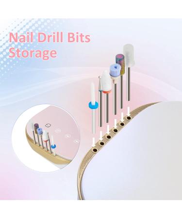 Shop Madenia Brushless Electric Nail Cutter 35000 RPM - Professional Manicure & Pedicure Set with 6 Bits - Perfect for Acrylic & Gel Nails - Buy Online on GoSupps.com