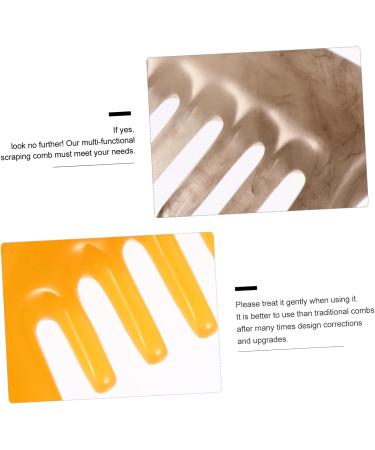 TOVINANNA 2 POUT Massage Comb & Gua Sha - Premium Scalp Massager for Relaxation & Head Care - Buy Online on GoSupps.com